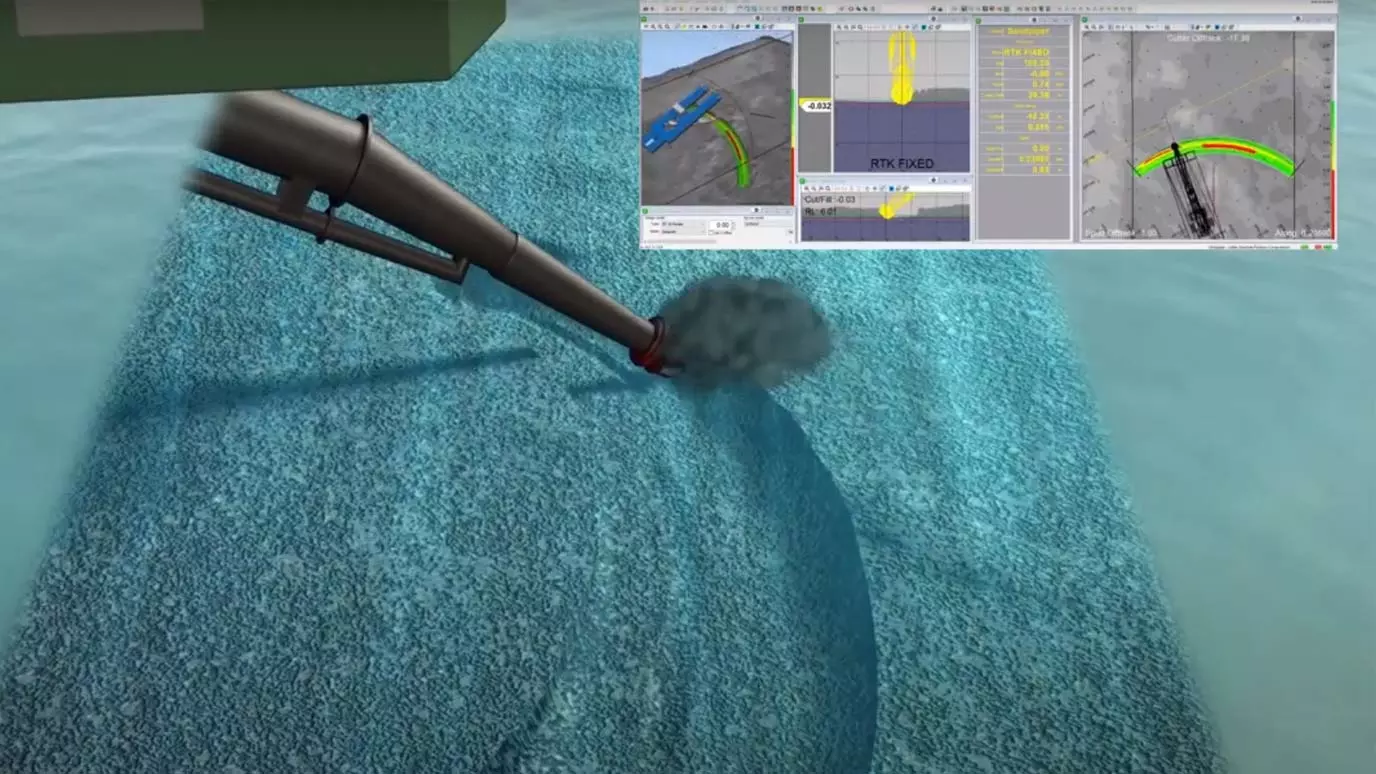 Cutter Suction Dredge animated video